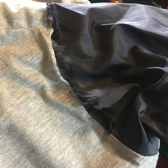 ADIDAS Black, Yellow Trim, Fabric Lined Full Zip Windbreaker Hooded Track Jacket - Picture 6 of 12